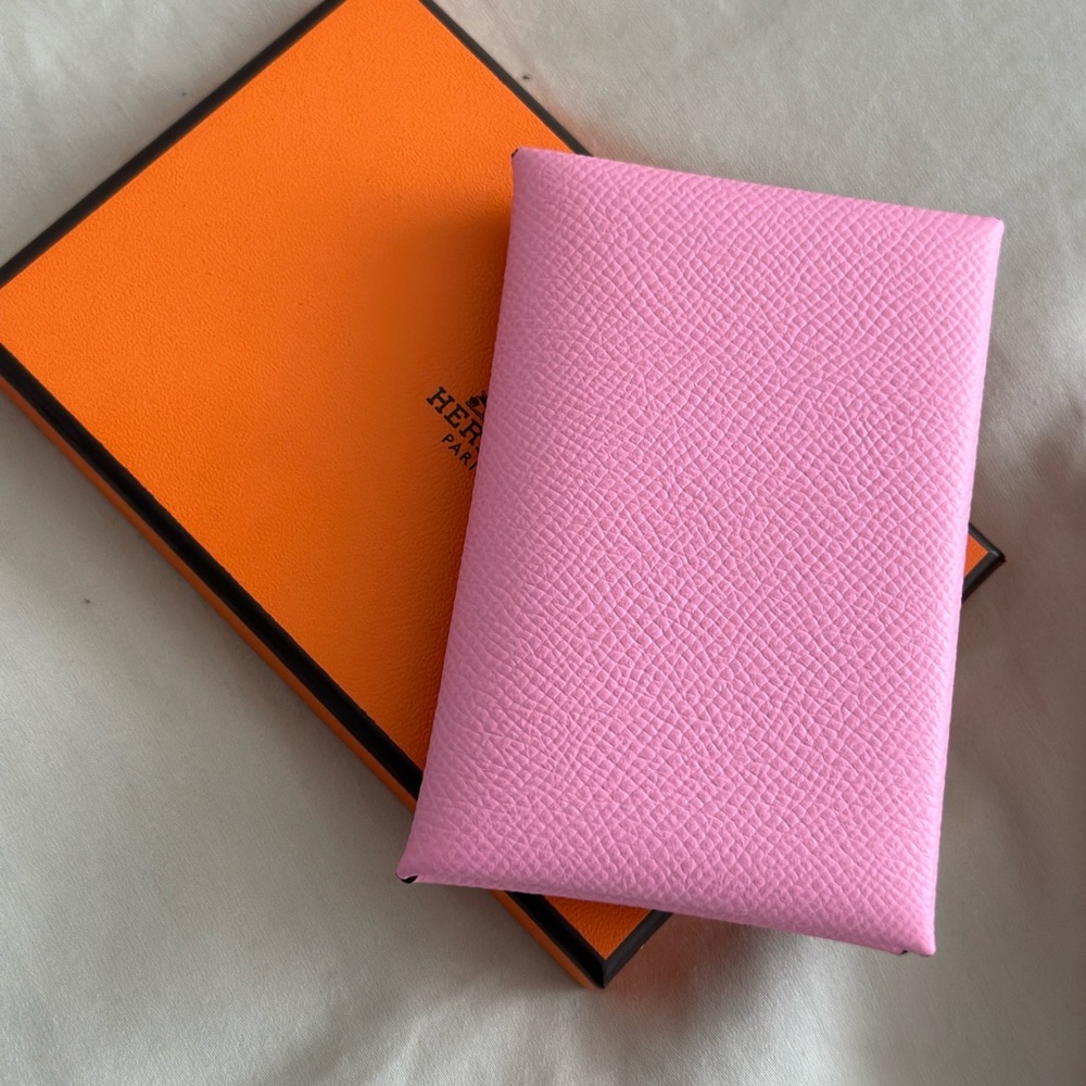 Hermes Calvi 5P Bubblegum Pink